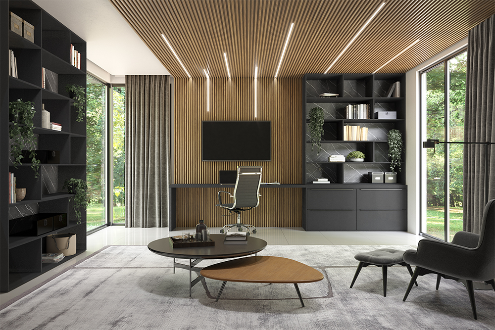 Home office planejado — New Móveis